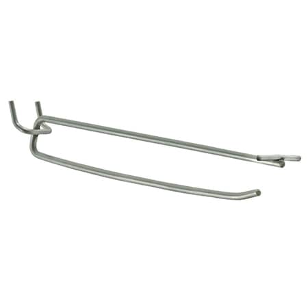 Azar Displays 8" Metal Wire Flip Scan Hook (.187" Dia.), PK50 700838-50PK